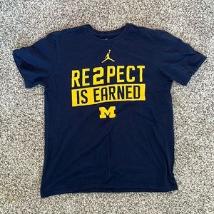 michigan jordan shirt